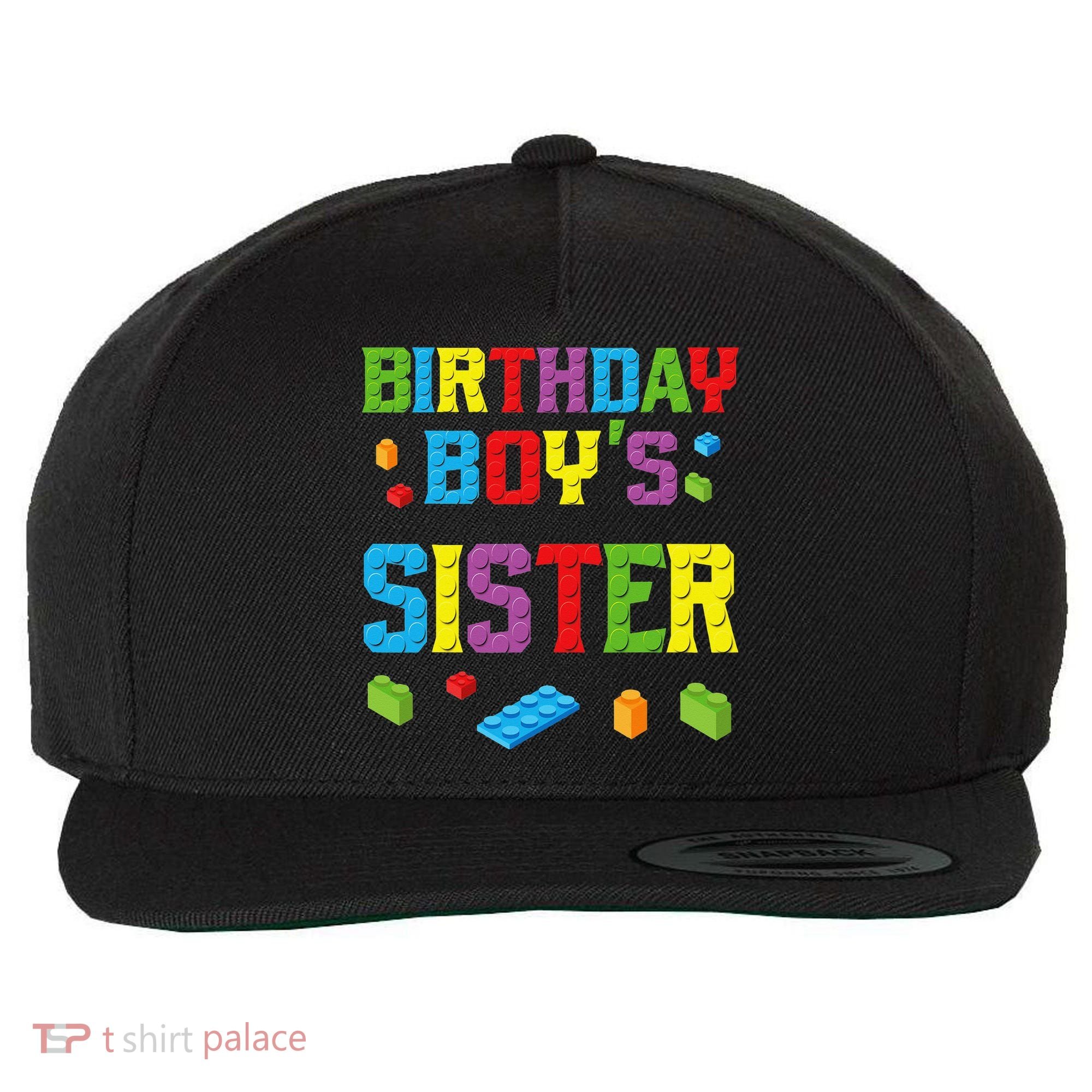 Master Builder Birthday Sister Building Bricks Blocks Wool Snapback Cap