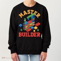 Master Builder Block Building Master Brick Builder Women's Sweatshirt thumb 0