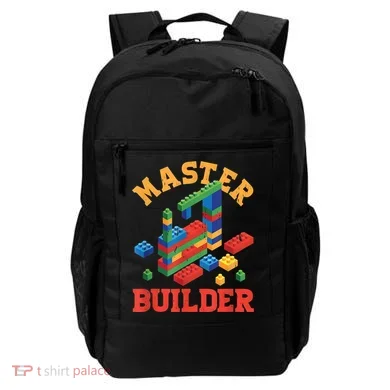 Master Builder Block Building Master Brick Builder Backpack