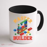 Master Builder Block Building Master Brick Builder Coffee Mug thumb 1