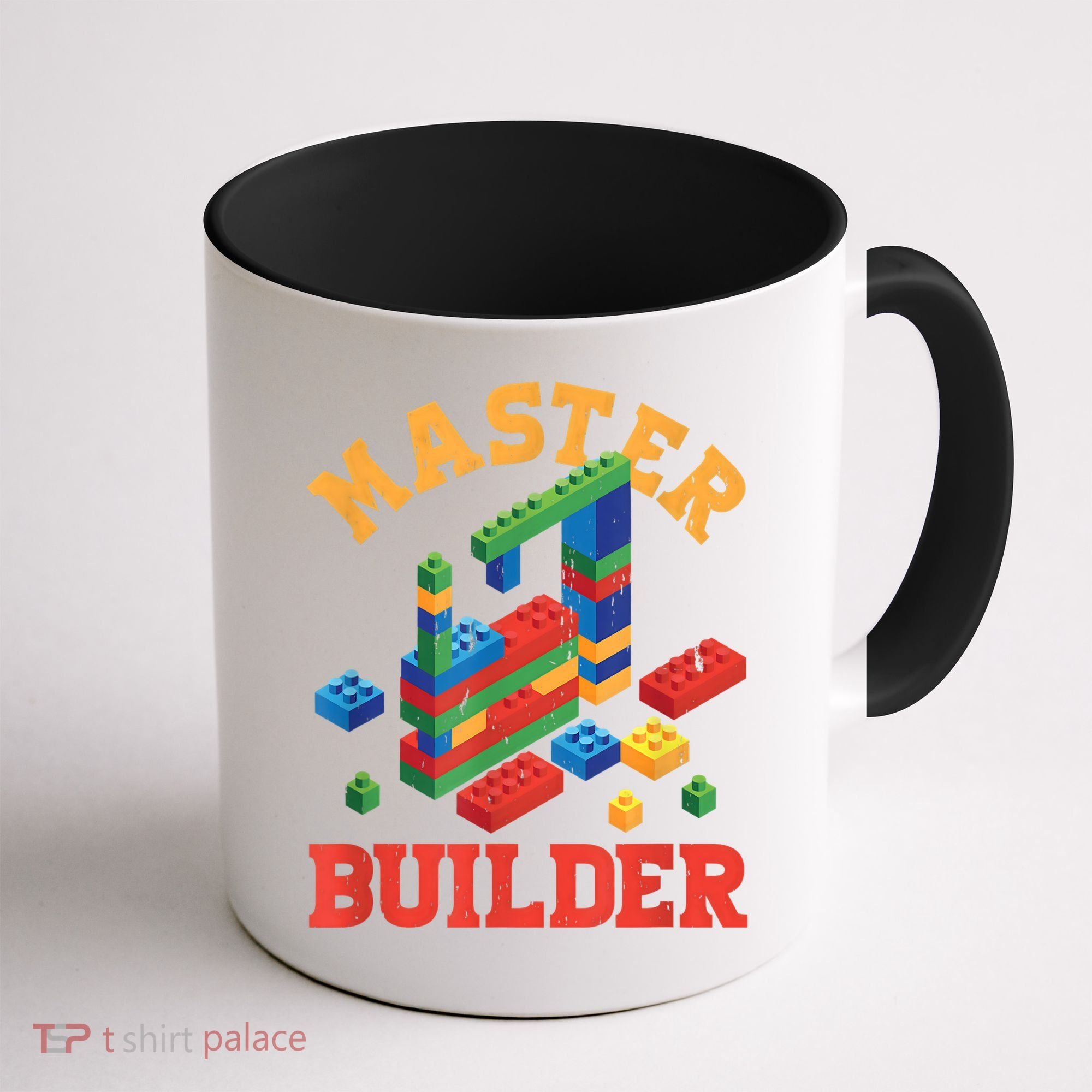 Master Builder Block Building Master Brick Builder Coffee Mug