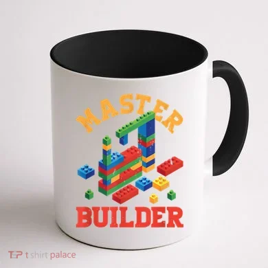 Master Builder Block Building Master Brick Builder Coffee Mug back