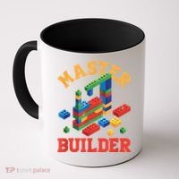 Master Builder Block Building Master Brick Builder Coffee Mug thumb 0