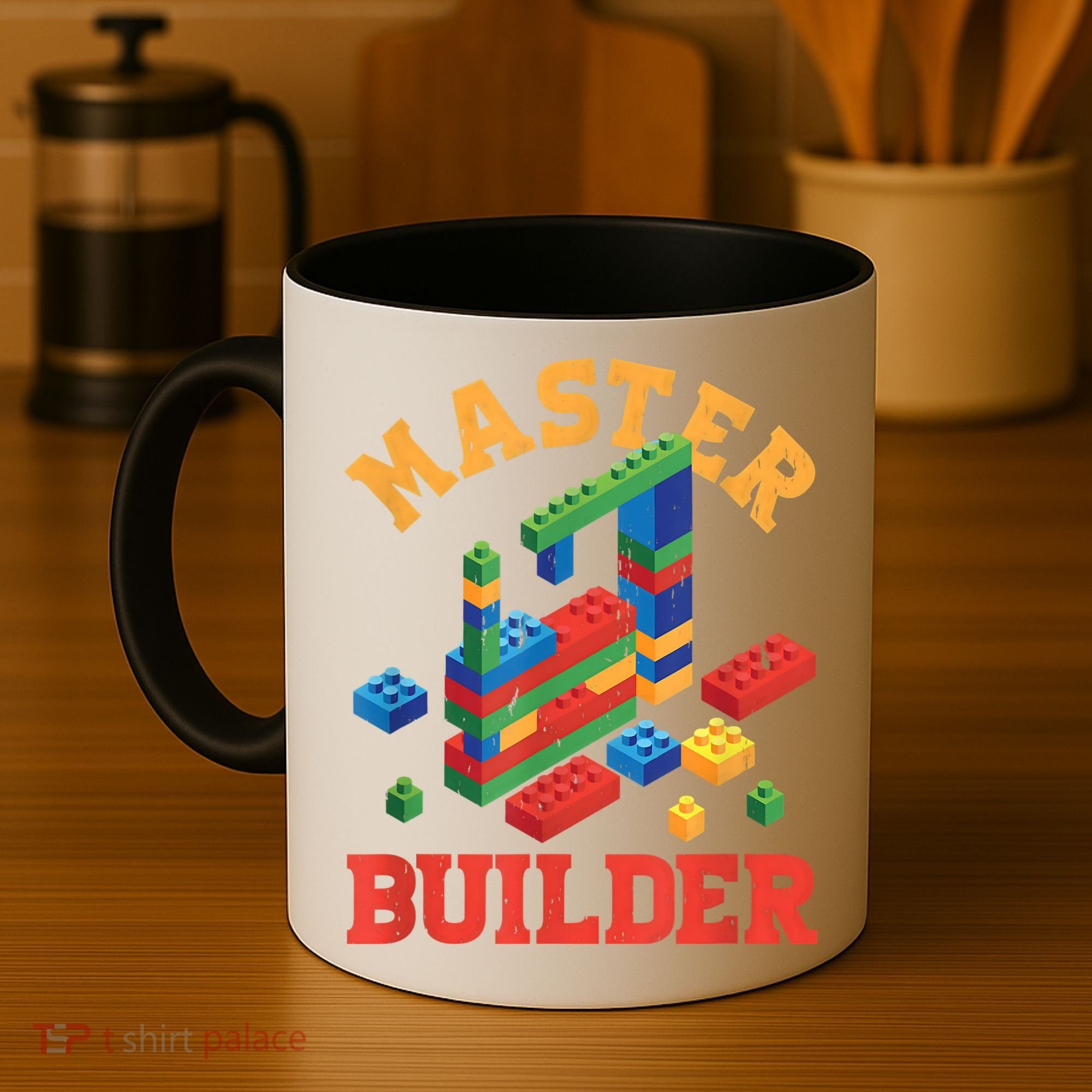 Master Builder Block Building Master Brick Builder Coffee Mug