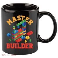 Master Builder Block Building Master Brick Builder 11oz C Handle Ceramic Mug thumb 0