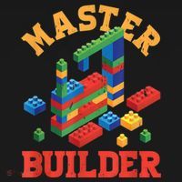 Master Builder Block Building Master Brick Builder Pajama Set thumb 2