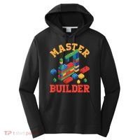 Master Builder Block Building Master Brick Builder Performance Fleece Hoodie thumb 0
