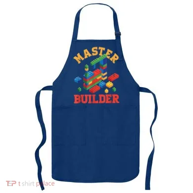 Master Builder Block Building Master Brick Builder Apron
