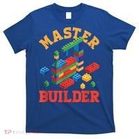 Master Builder Block Building Master Brick Builder T-Shirt thumb 0