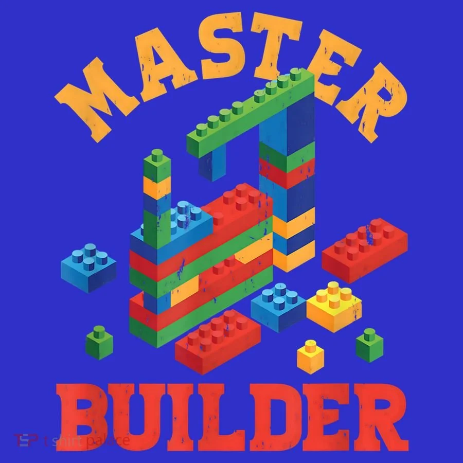 Master Builder Block Building Master Brick Builder Button