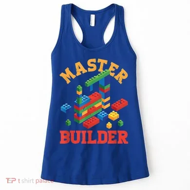 Master Builder Block Building Master Brick Builder Women's Tank Top