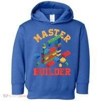 Master Builder Block Building Master Brick Builder Toddler Hoodie thumb 0