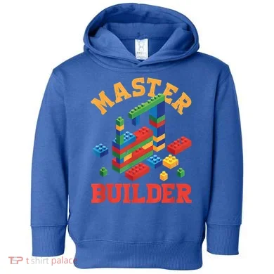 Master Builder Block Building Master Brick Builder Toddler Hoodie