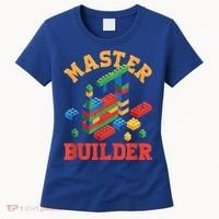 Master Builder Block Building Master Brick Builder Women's T-Shirt thumb 0
