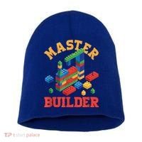 Master Builder Block Building Master Brick Builder Short Acrylic Beanie thumb 0
