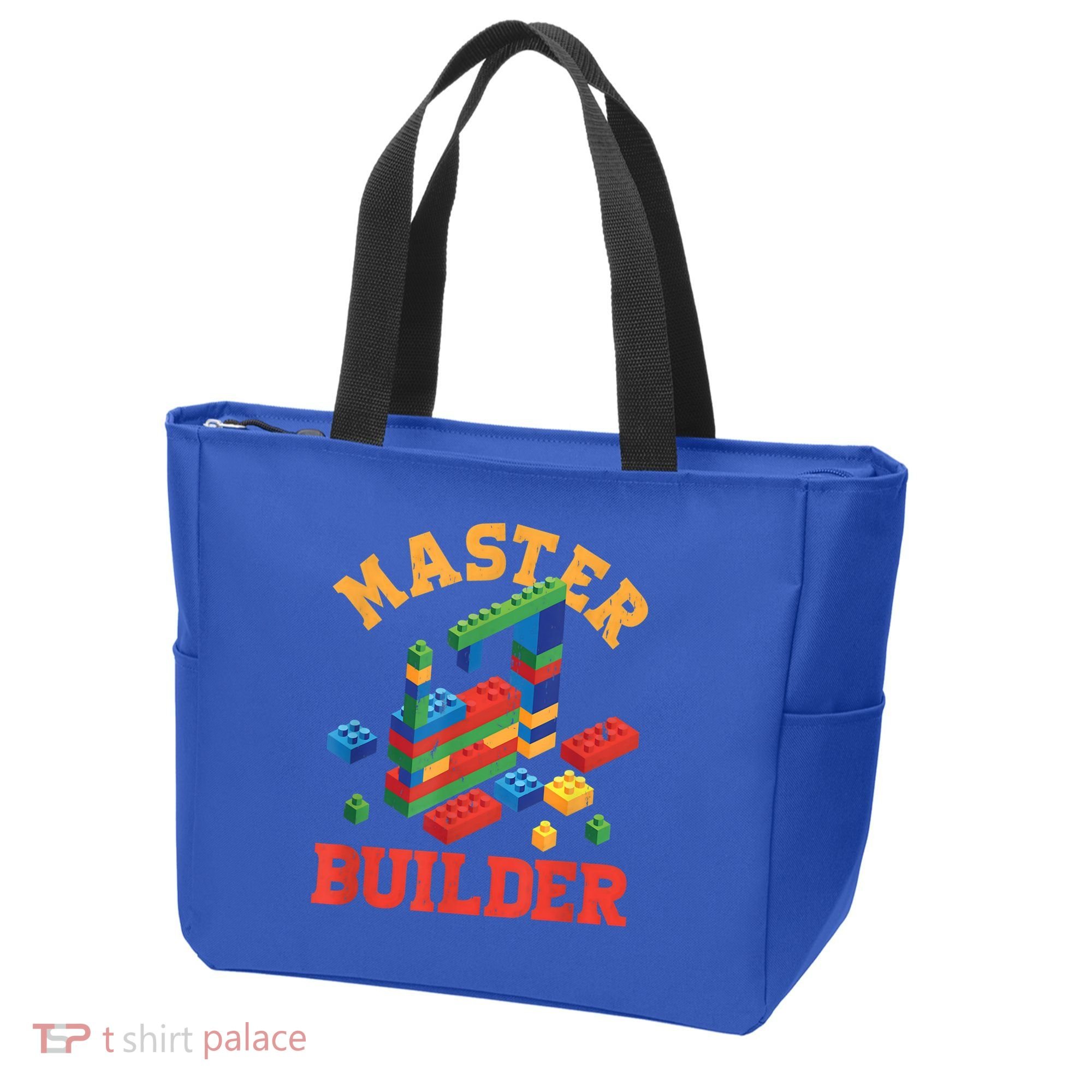 Master Builder Block Building Master Brick Builder Tote Bag
