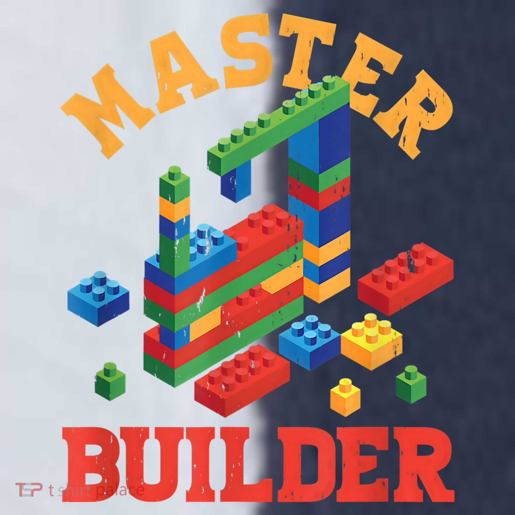 Master Builder Block Building Master Brick Builder Sport-Tek Competitor United Soccer Jersey