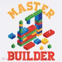 Master Builder Block Building Master Brick Builder Garment-Dyed Sweatshirt thumb 2