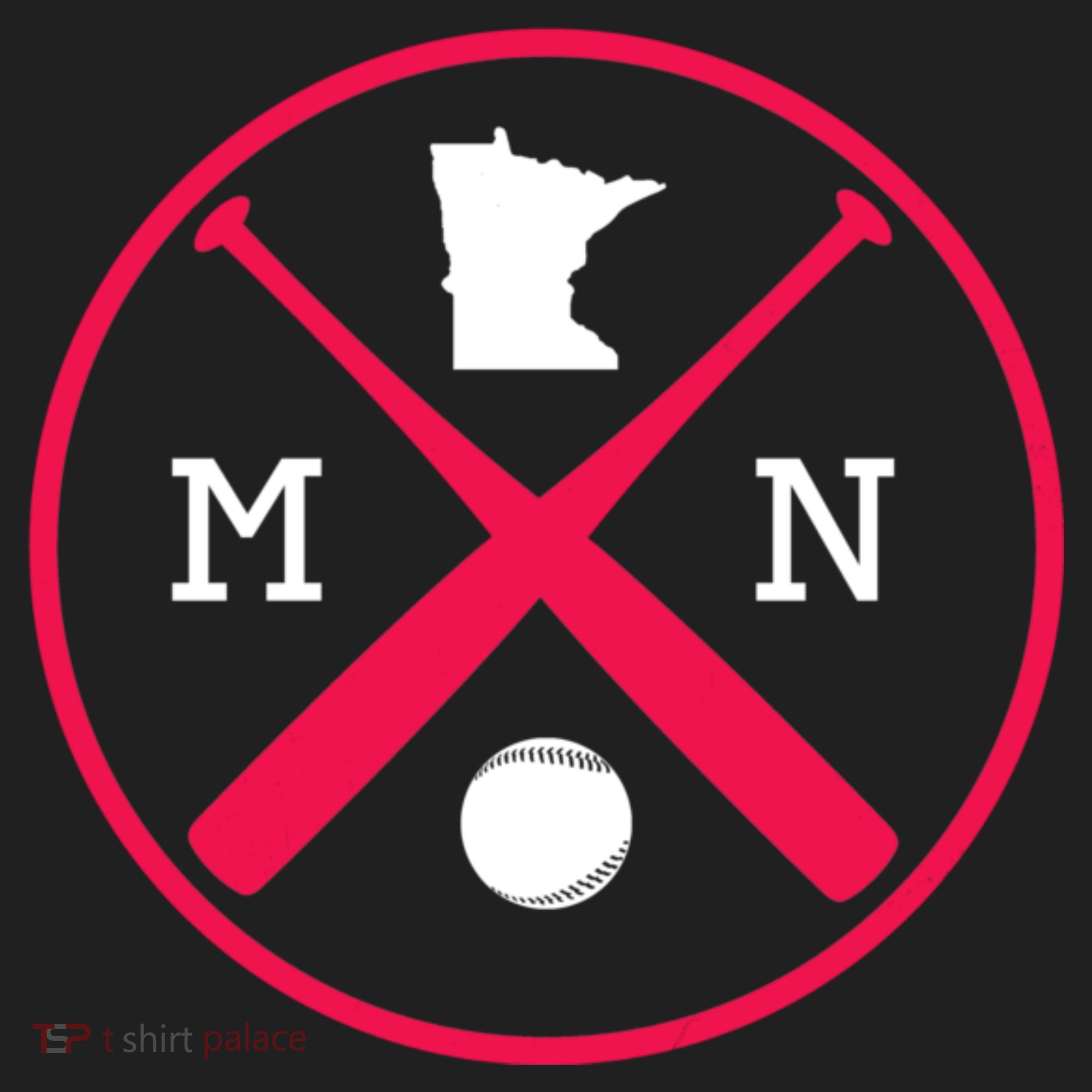 Minnesota Baseball Bats Team Women's Sweatshirt