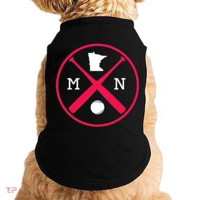 Minnesota Baseball Bats Team Doggie Tank