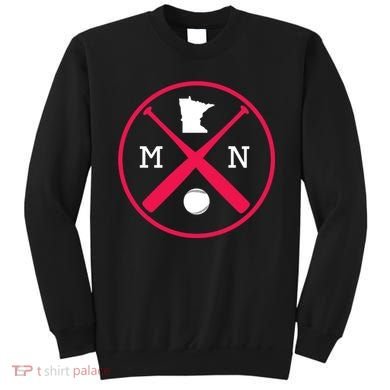 Minnesota Baseball Bats Team Sweatshirt
