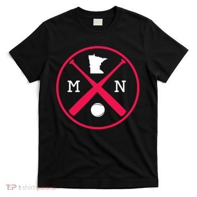 Minnesota Baseball Bats Team T-Shirt