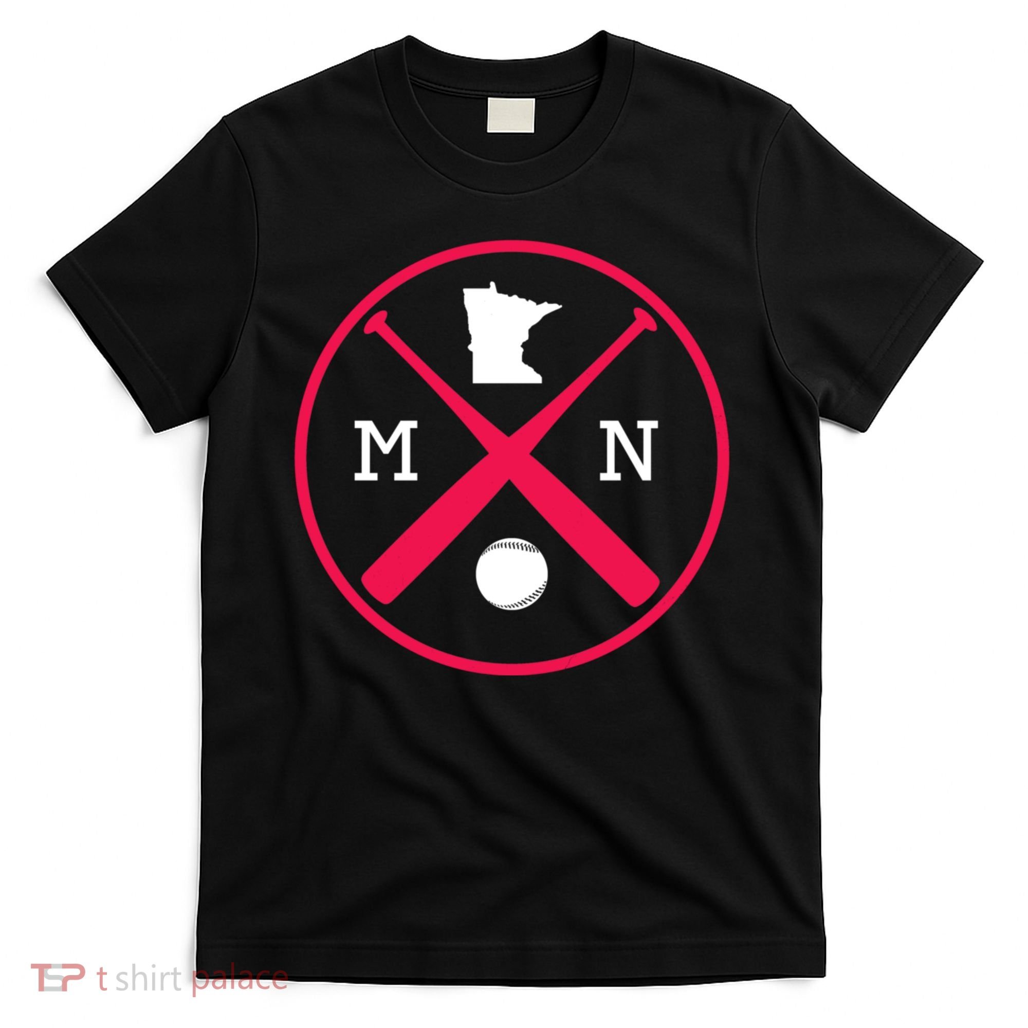 Minnesota Baseball Bats Team T-Shirt