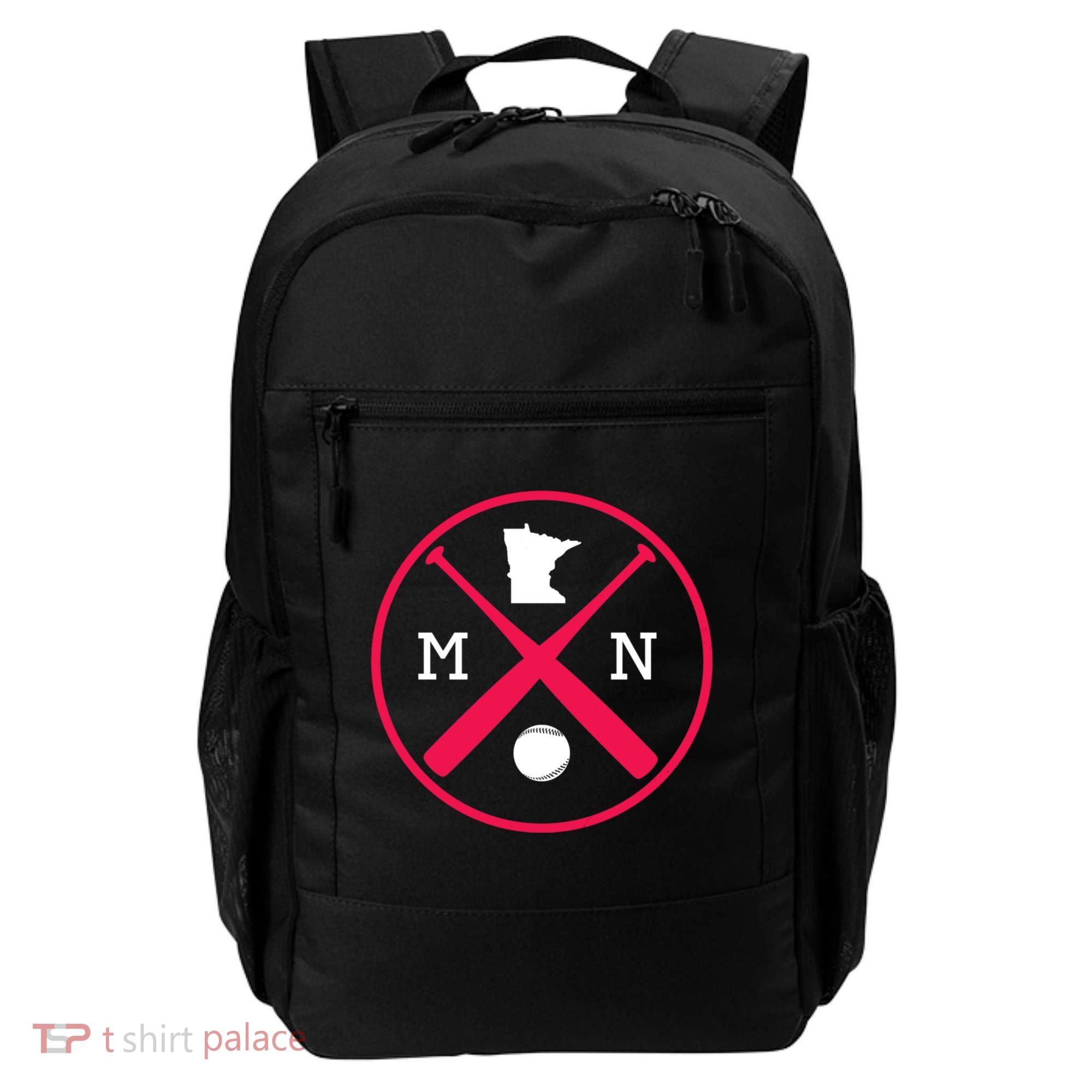 Minnesota Baseball Bats Team Backpack