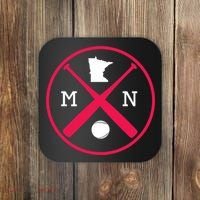 Minnesota Baseball Bats Team Coaster thumb 0