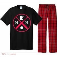 Minnesota Baseball Bats Team Pajama Set thumb 0