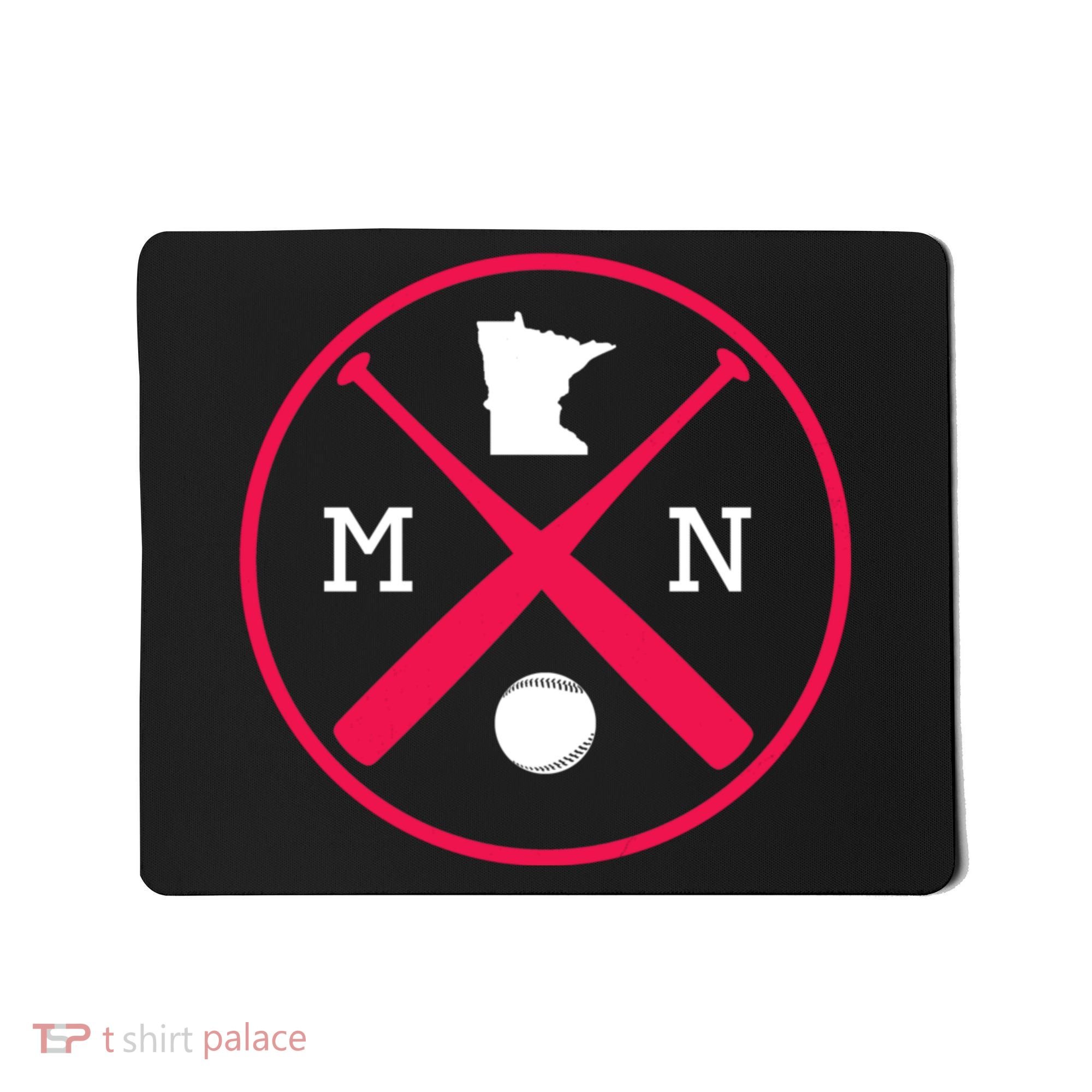 Minnesota Baseball Bats Team Mousepad