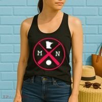 Minnesota Baseball Bats Team Women's Tank Top thumb 2