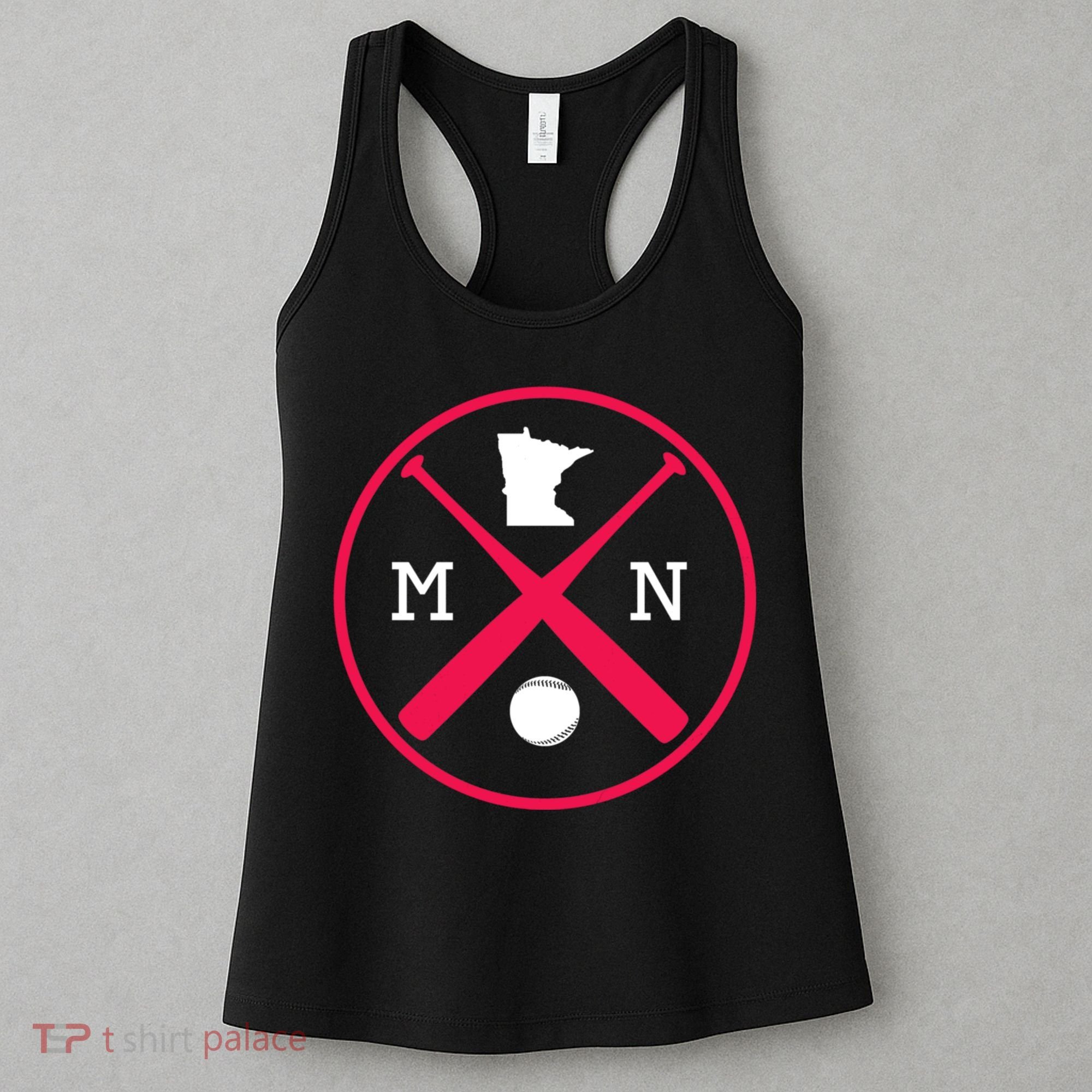 Minnesota Baseball Bats Team Women's Tank Top