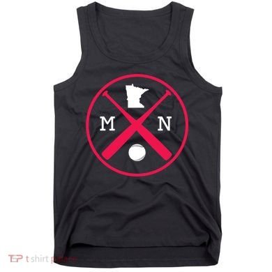 Minnesota Baseball Bats Team Tank Top