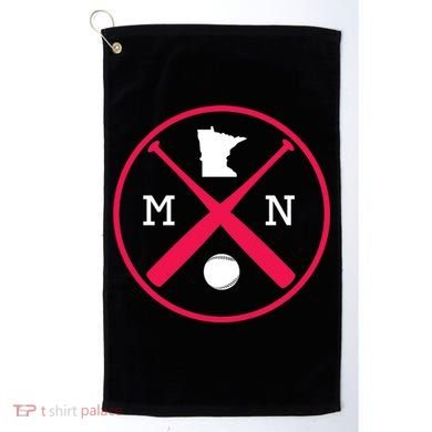 Minnesota Baseball Bats Team Golf Towel