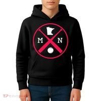 Minnesota Baseball Bats Team Kids Hoodie thumb 4