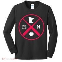 Minnesota Baseball Bats Team Kids Long Sleeve Shirt thumb 0