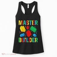 Master Builder Building Blocks Brick Toy Master Builder Women's Tank Top thumb 0