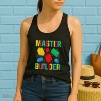 Master Builder Building Blocks Brick Toy Master Builder Women's Tank Top thumb 2
