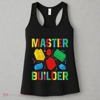 Master Builder Building Blocks Brick Toy Master Builder Women's Tank Top thumb 3