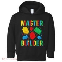 Master Builder Building Blocks Brick Toy Master Builder Toddler Hoodie thumb 0