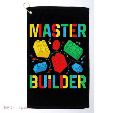 Master Builder Building Blocks Brick Toy Master Builder Golf Towel