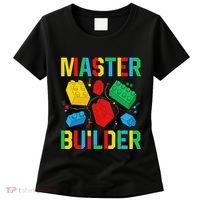 Master Builder Building Blocks Brick Toy Master Builder Women's T-Shirt thumb 0