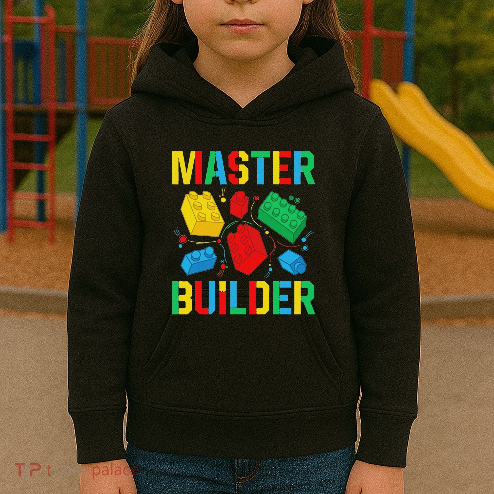 Master Builder Building Blocks Brick Toy Master Builder Kids Hoodie