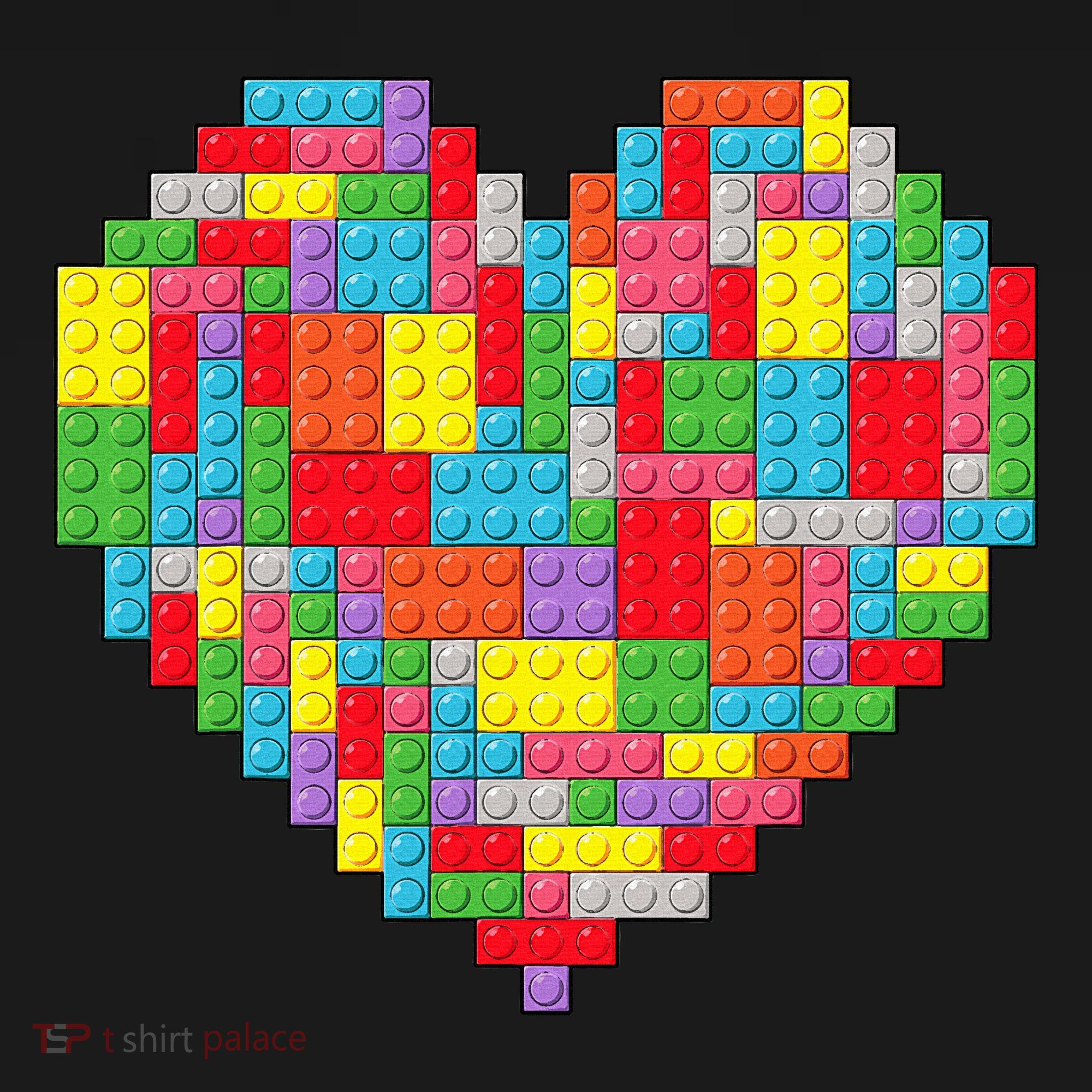 Master Builder Block Brick Building Heart Valentines Day Sweatshirt