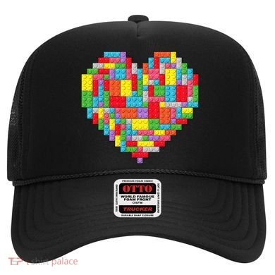 Master Builder Block Brick Building Heart Valentines Day Hat