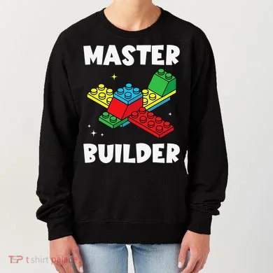 Master Builder Building Blocks Brick Toy Master Builder Women's Sweatshirt