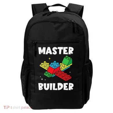 Master Builder Building Blocks Brick Toy Master Builder Backpack