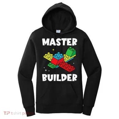 Master Builder Building Blocks Brick Toy Master Builder Women's Hoodie