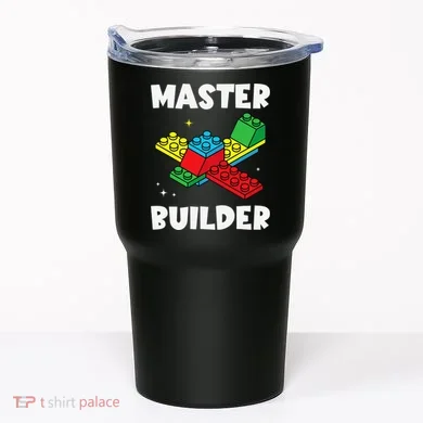 Master Builder Building Blocks Brick Toy Master Builder Tumbler